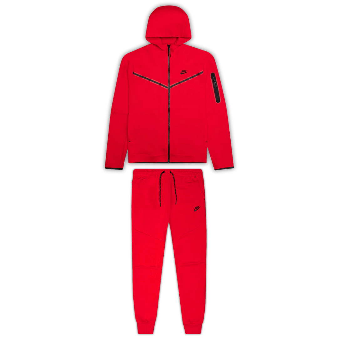 Tech Red/Black Tracksuit