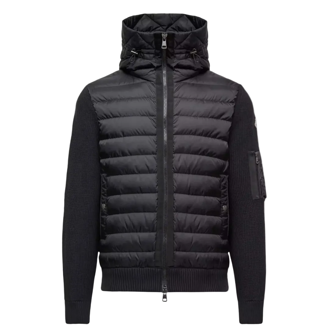 Mon Hooded Zip-up Cardigan