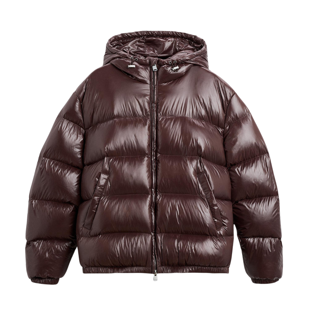 Burgundy Shiny Jacket