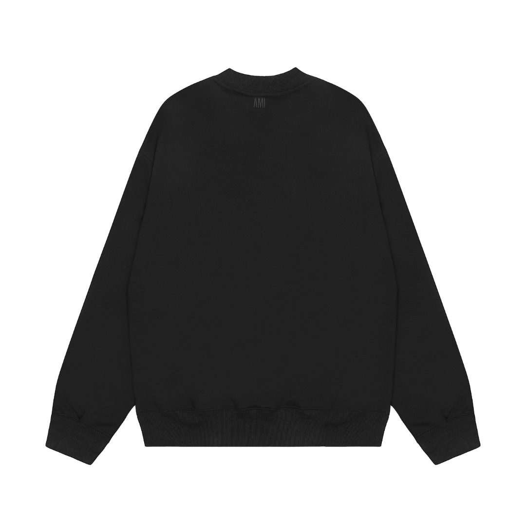 Ami Black Hoodie
