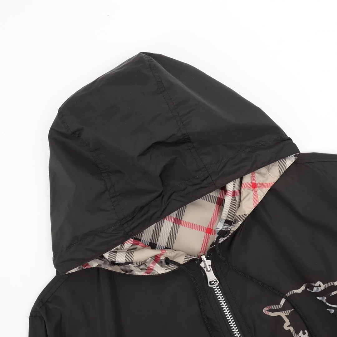 BB Monogram Reversible Windbreaker