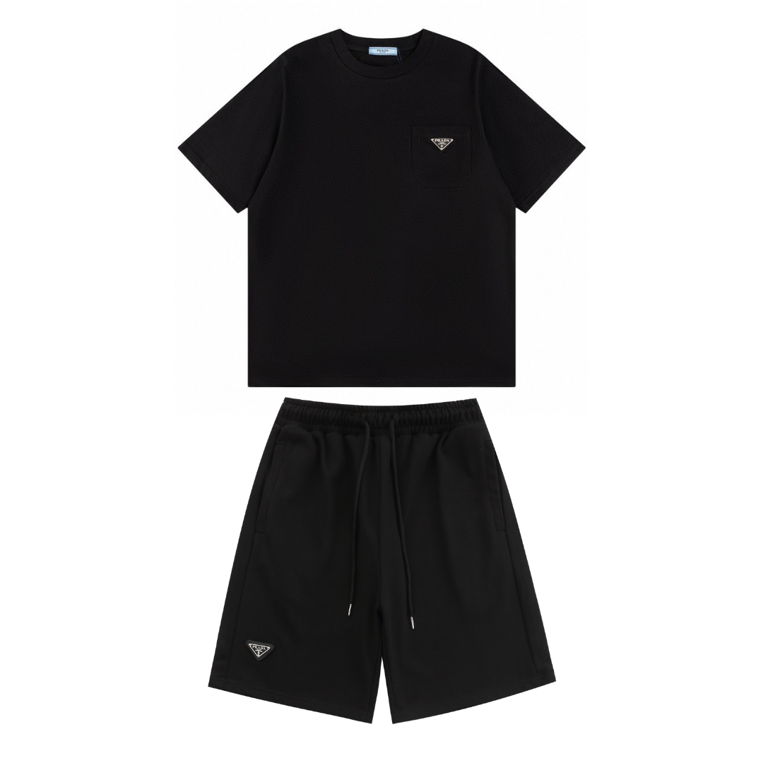 Monogram Short Set