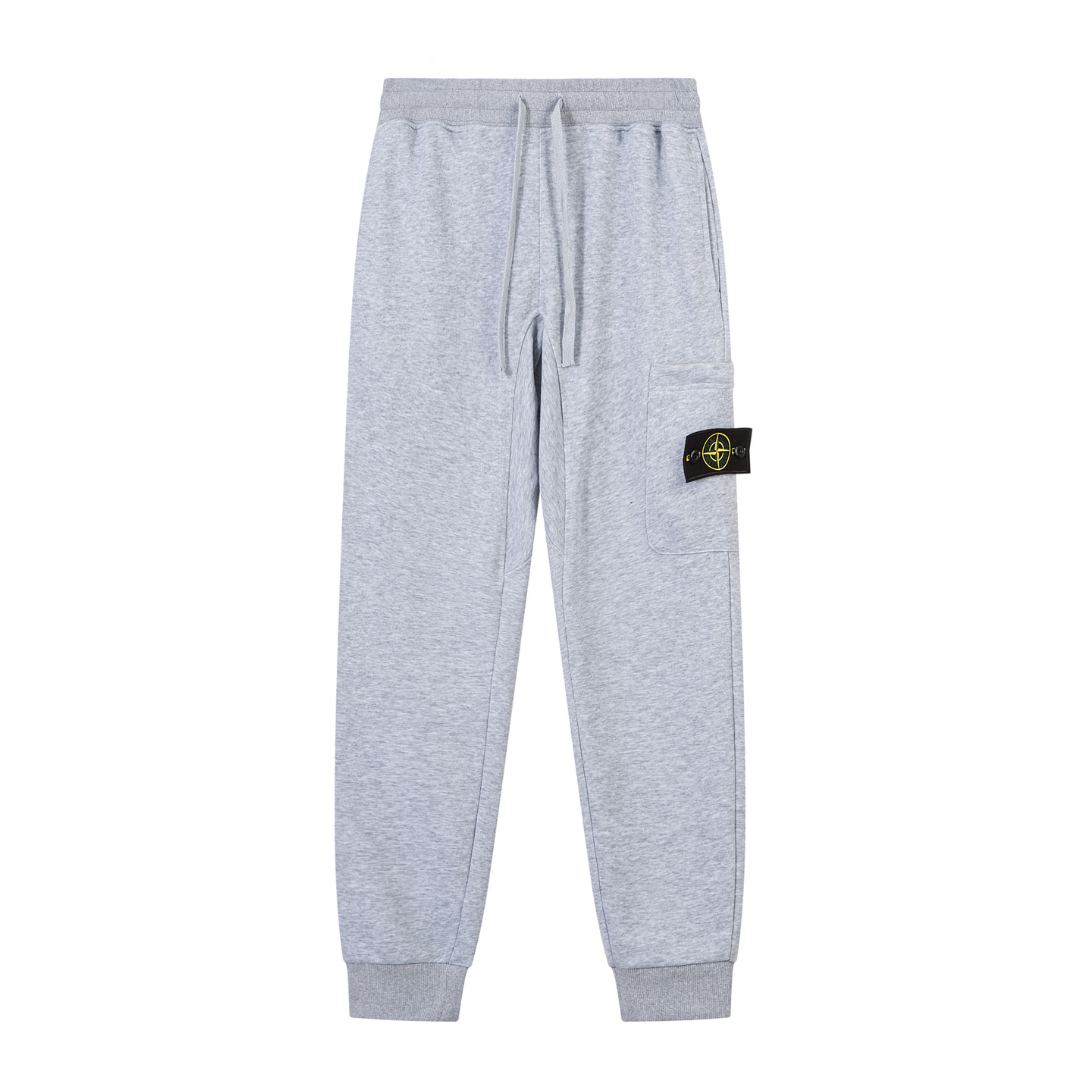 Stone Monogram Pants