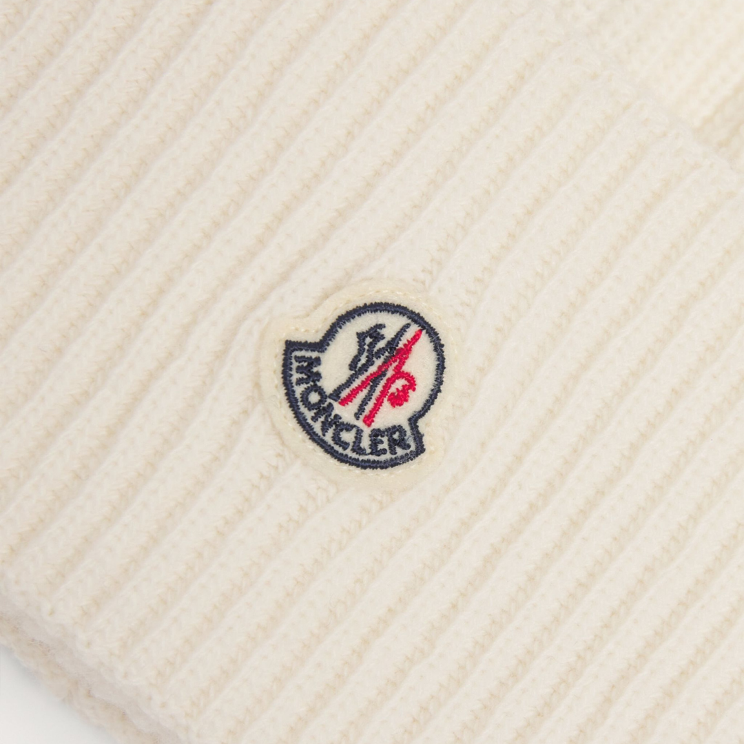Monogram Beige Beanie