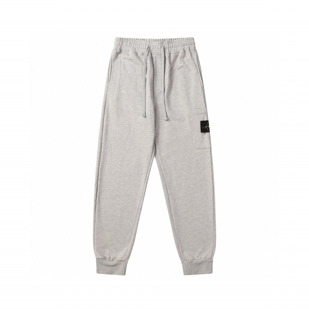 Stone Monogram Pants