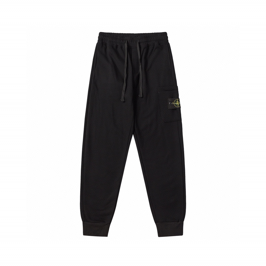 Stone Monogram Pants