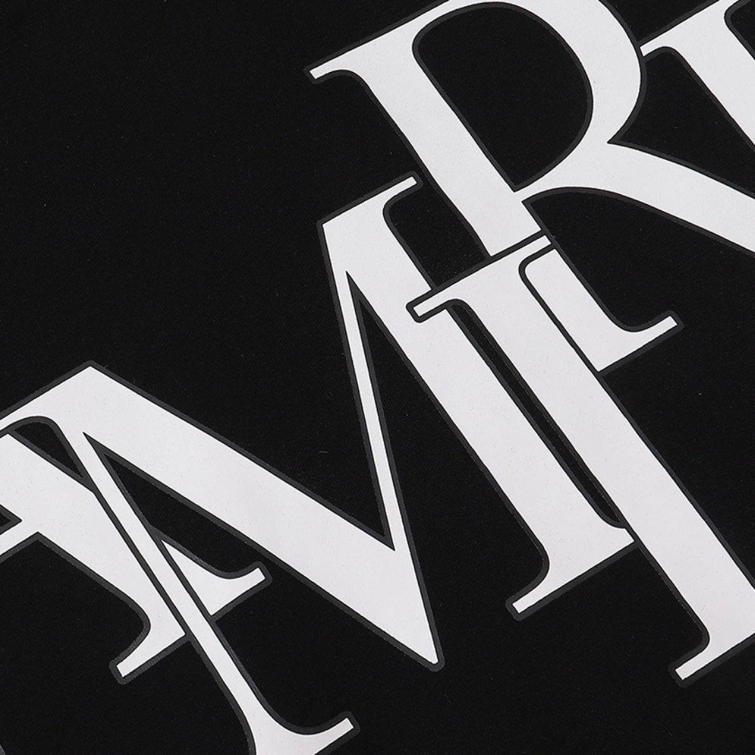 Amr Staggered Monochromatic Hoodie