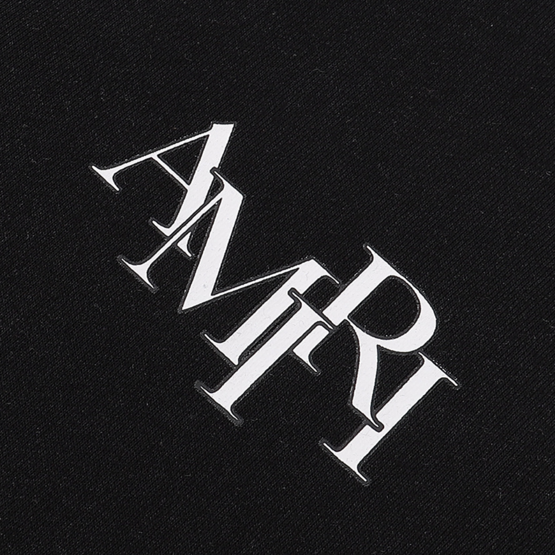 Amr Staggered Monochromatic Hoodie