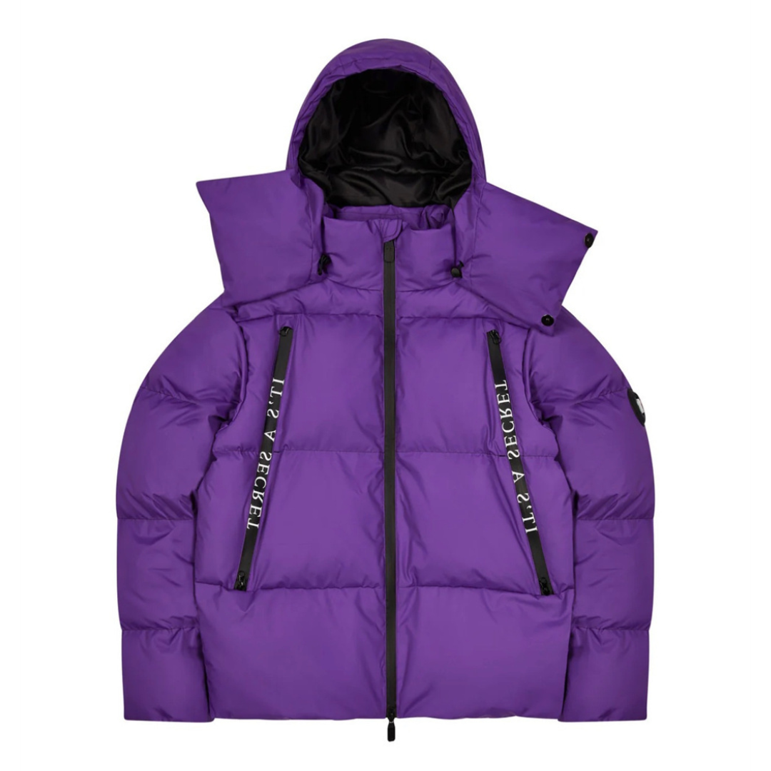 Decoded Puffer Purple Jacket