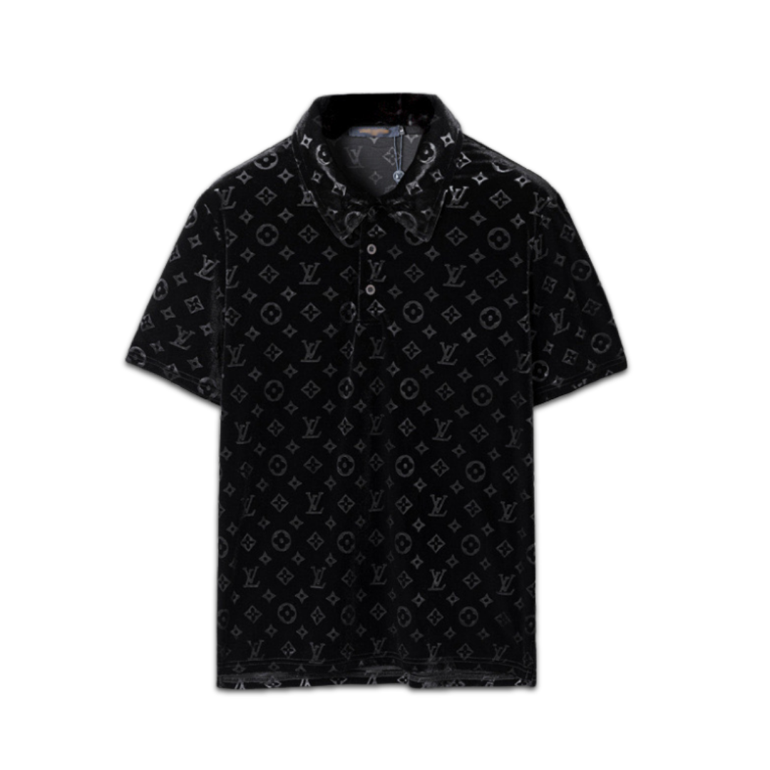 Monogram Black Short Set