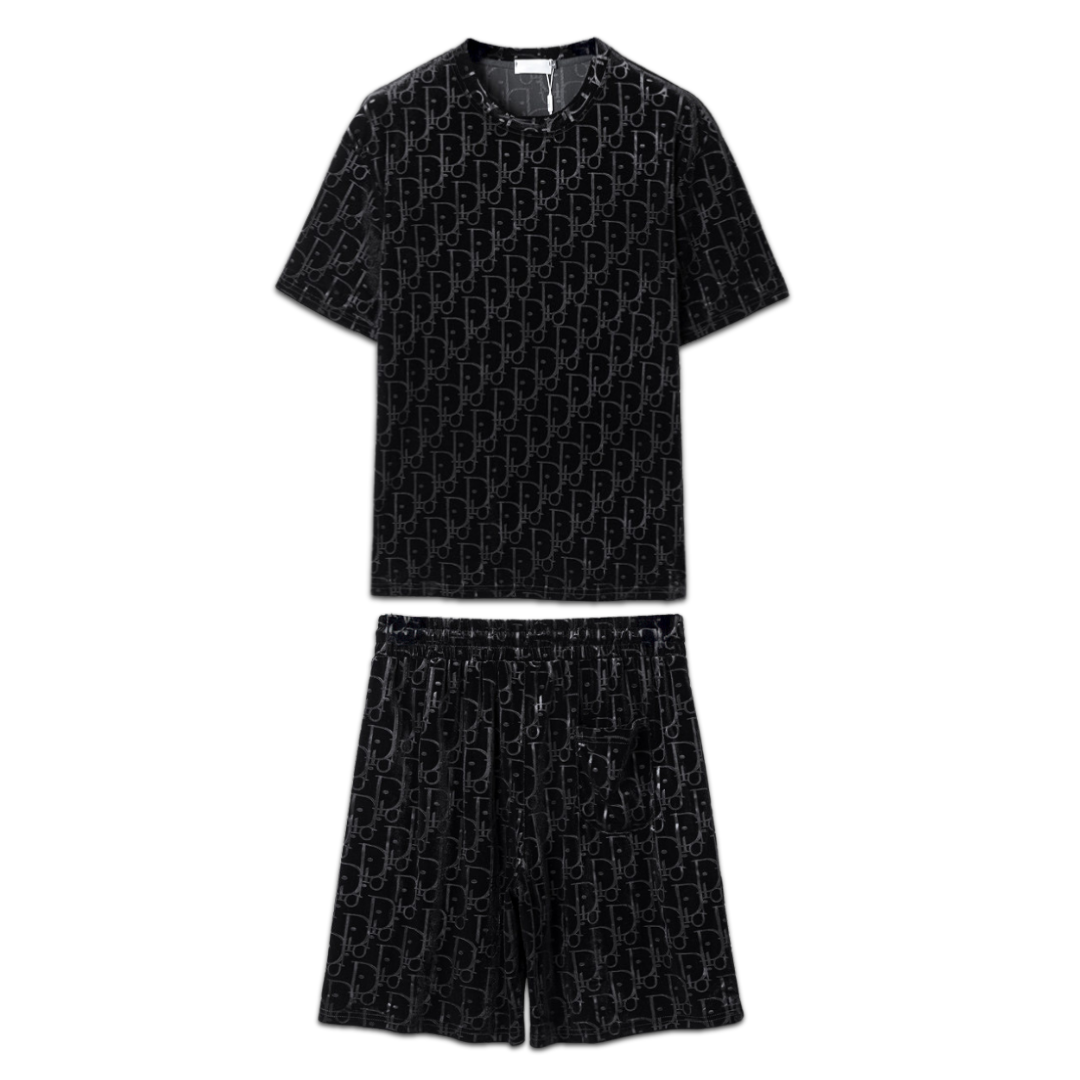 Monogram Short Set