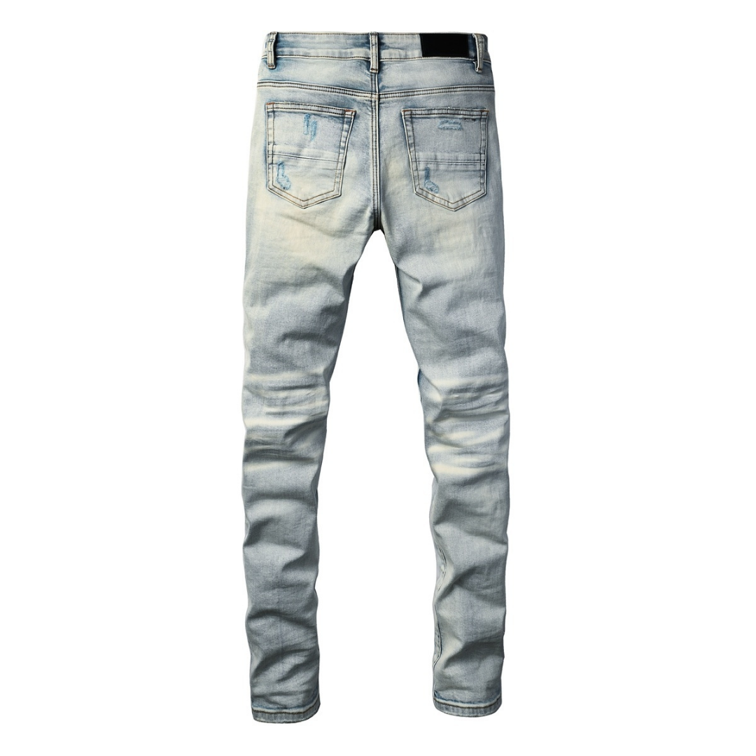 Amr Bandana Patch Jeans