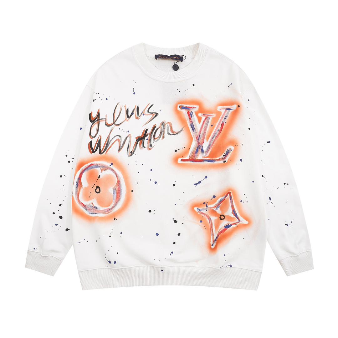 Graphic Spray Sweatshirt