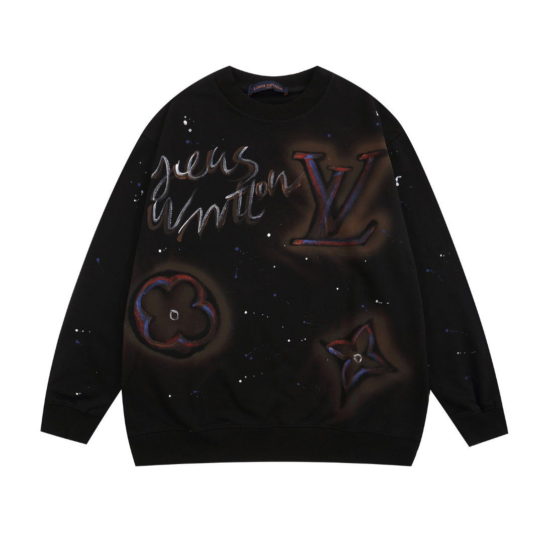 Graphic Spray Sweatshirt