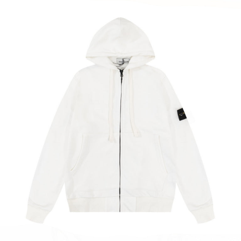 Stone Hooded Jacket
