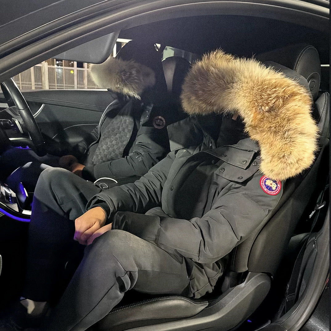 Goose Wyndham Black Parka