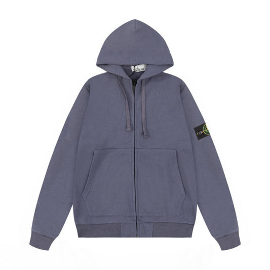 Stone Hooded Jacket