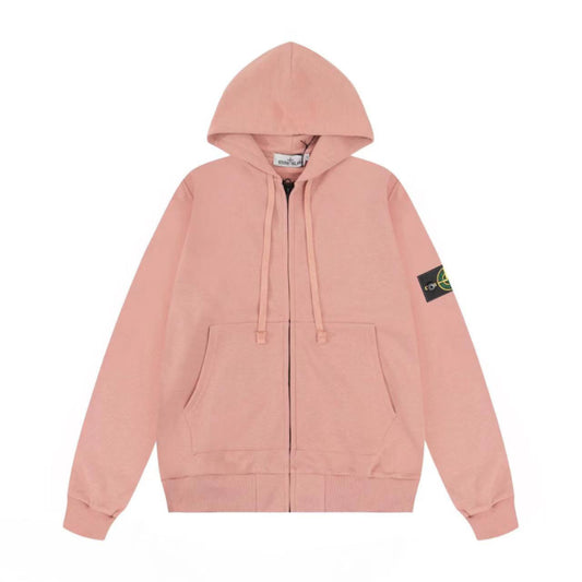 Stone Hooded Jacket
