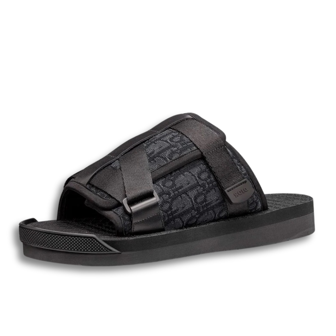 Sandals Alpha Oblique Triple Black