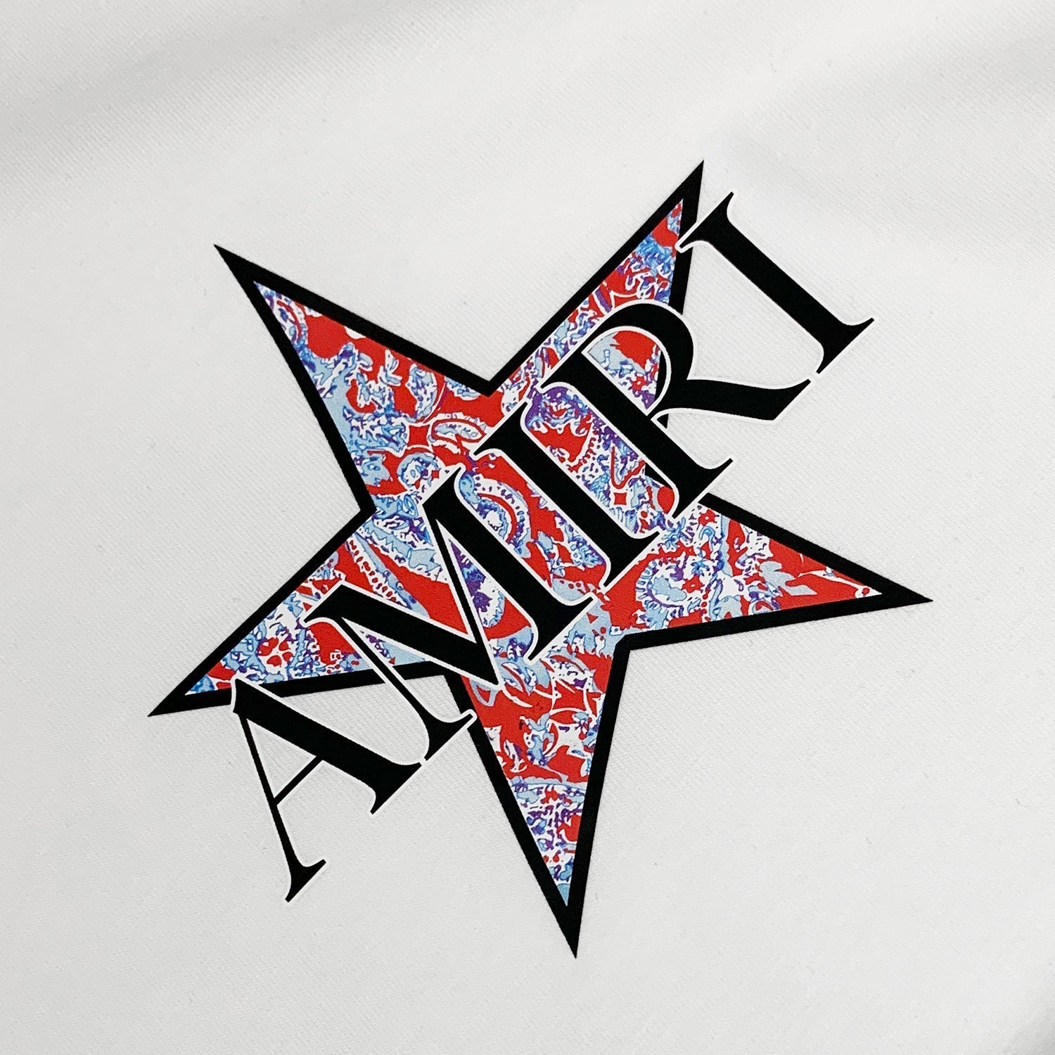 Amr Paisley Star T-shirt